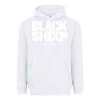 White black sheep Heavyweight Hoodie - linhVisuals