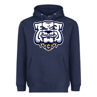 Navy chelse bulldogs Heavyweight Hoodie - linhVisuals