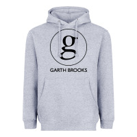 Heather Grey garth brooks Heavyweight Hoodie - linhVisuals