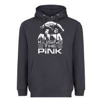 Smoke gift for men kissing the pink Heavyweight Hoodie - linhVisuals