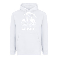 White gift for men kissing the pink Heavyweight Hoodie - linhVisuals