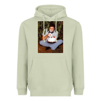 Matcha johnny cash eating cake in a bush Heavyweight Hoodie - linhVisuals