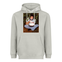 Moon Dust johnny cash eating cake in a bush Heavyweight Hoodie - linhVisuals