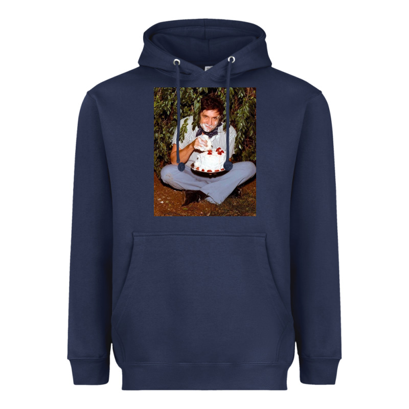 Johnny Cash Eating Cake In A Bush Heavyweight Hoodie by linhVisuals | Teevron