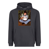 Smoke johnny cash eating cake in a bush Heavyweight Hoodie - linhVisuals