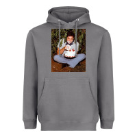 Storm johnny cash eating cake in a bush Heavyweight Hoodie - linhVisuals