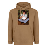 Toasted Coconut johnny cash eating cake in a bush Heavyweight Hoodie - linhVisuals