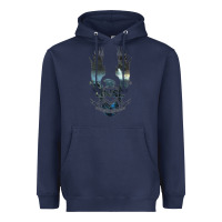 Navy unsc Heavyweight Hoodie - linhVisuals