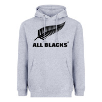 Heather Grey New Zealand Color Are Blacks Heavyweight Hoodie - linhVisuals