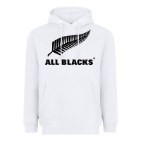 White New Zealand Color Are Blacks Heavyweight Hoodie - linhVisuals