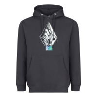Smoke volcom Heavyweight Hoodie - linhVisuals
