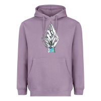 Lavender volcom Heavyweight Hoodie - linhVisuals
