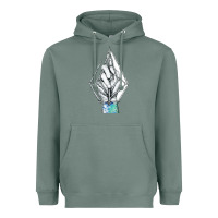 Sage volcom Heavyweight Hoodie - linhVisuals