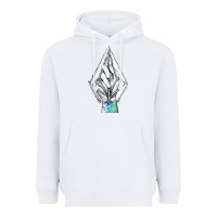 White volcom Heavyweight Hoodie - linhVisuals