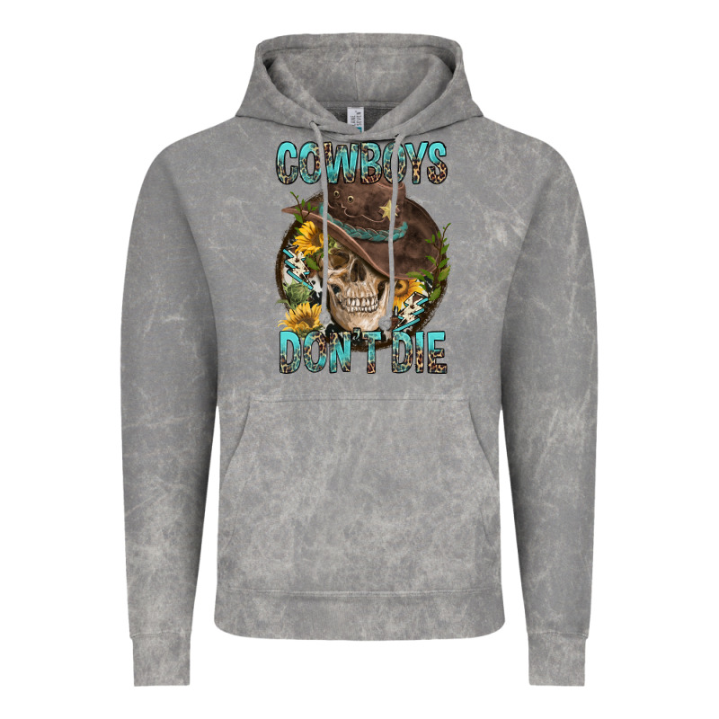 Cowboys Don't Die Vintage Hoodie by FaDigitalArtStudio | Teevron