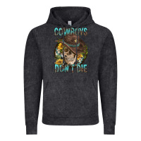 Vintage Black Cowboys Don't Die Vintage Hoodie - FaDigitalArtStudio