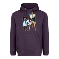 Plum bob sloth Heavyweight Hoodie - linhVisuals