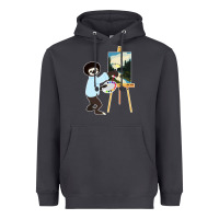 Smoke bob sloth Heavyweight Hoodie - linhVisuals