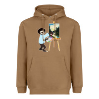 Toasted Coconut bob sloth Heavyweight Hoodie - linhVisuals