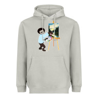 Moon Dust bob sloth Heavyweight Hoodie - linhVisuals