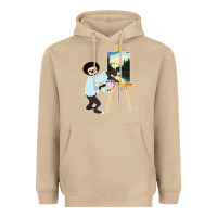 Mushroom bob sloth Heavyweight Hoodie - linhVisuals