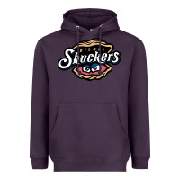 Plum biloxi shuckers Heavyweight Hoodie - linhVisuals