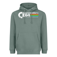 Sage #commodore 64 Heavyweight Hoodie - linhVisuals