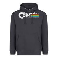 Smoke #commodore 64 Heavyweight Hoodie - linhVisuals