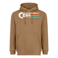 Toasted Coconut #commodore 64 Heavyweight Hoodie - linhVisuals