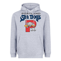 Heather Grey sea dogs team Heavyweight Hoodie - linhVisuals