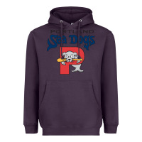Plum sea dogs team Heavyweight Hoodie - linhVisuals