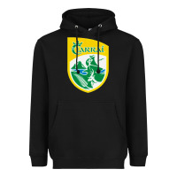 Black kerry  gaa Heavyweight Hoodie - linhVisuals