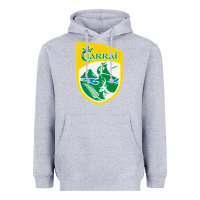 Heather Grey kerry  gaa Heavyweight Hoodie - linhVisuals