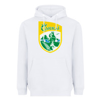 White kerry  gaa Heavyweight Hoodie - linhVisuals
