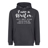I Am A Writer Heavyweight Hoodie | Teevron