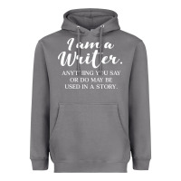 Storm i am a writer Heavyweight Hoodie - linhVisuals