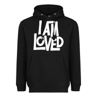 I Am Loved Heavyweight Hoodie | Teevron