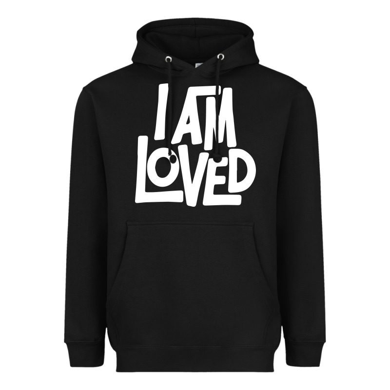 I Am Loved Heavyweight Hoodie by linhVisuals | Teevron