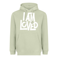 Matcha i am loved Heavyweight Hoodie - linhVisuals