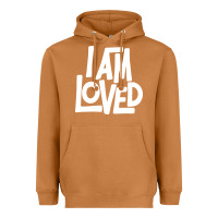 Meerkat i am loved Heavyweight Hoodie - linhVisuals