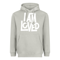 Moon Dust i am loved Heavyweight Hoodie - linhVisuals