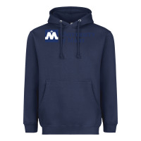 Navy University of Mary, Apparel Heavyweight Hoodie - linhVisuals