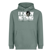 Sage i know nothing Heavyweight Hoodie - linhVisuals