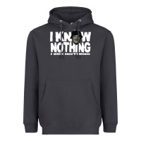 Smoke i know nothing Heavyweight Hoodie - linhVisuals