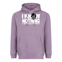 Lavender i know nothing Heavyweight Hoodie - linhVisuals