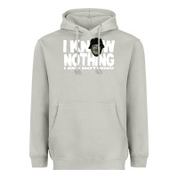 Moon Dust i know nothing Heavyweight Hoodie - linhVisuals