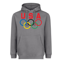 Storm OLYMPIC RINGS Heavyweight Hoodie - linhVisuals
