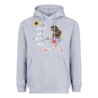 Heather Grey funny be a green cheek conure parrot bird mom mother sweatshirt Heavyweight Hoodie - linhVisuals