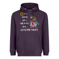 Plum funny be a green cheek conure parrot bird mom mother sweatshirt Heavyweight Hoodie - linhVisuals