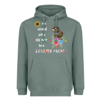 Sage funny be a green cheek conure parrot bird mom mother sweatshirt Heavyweight Hoodie - linhVisuals